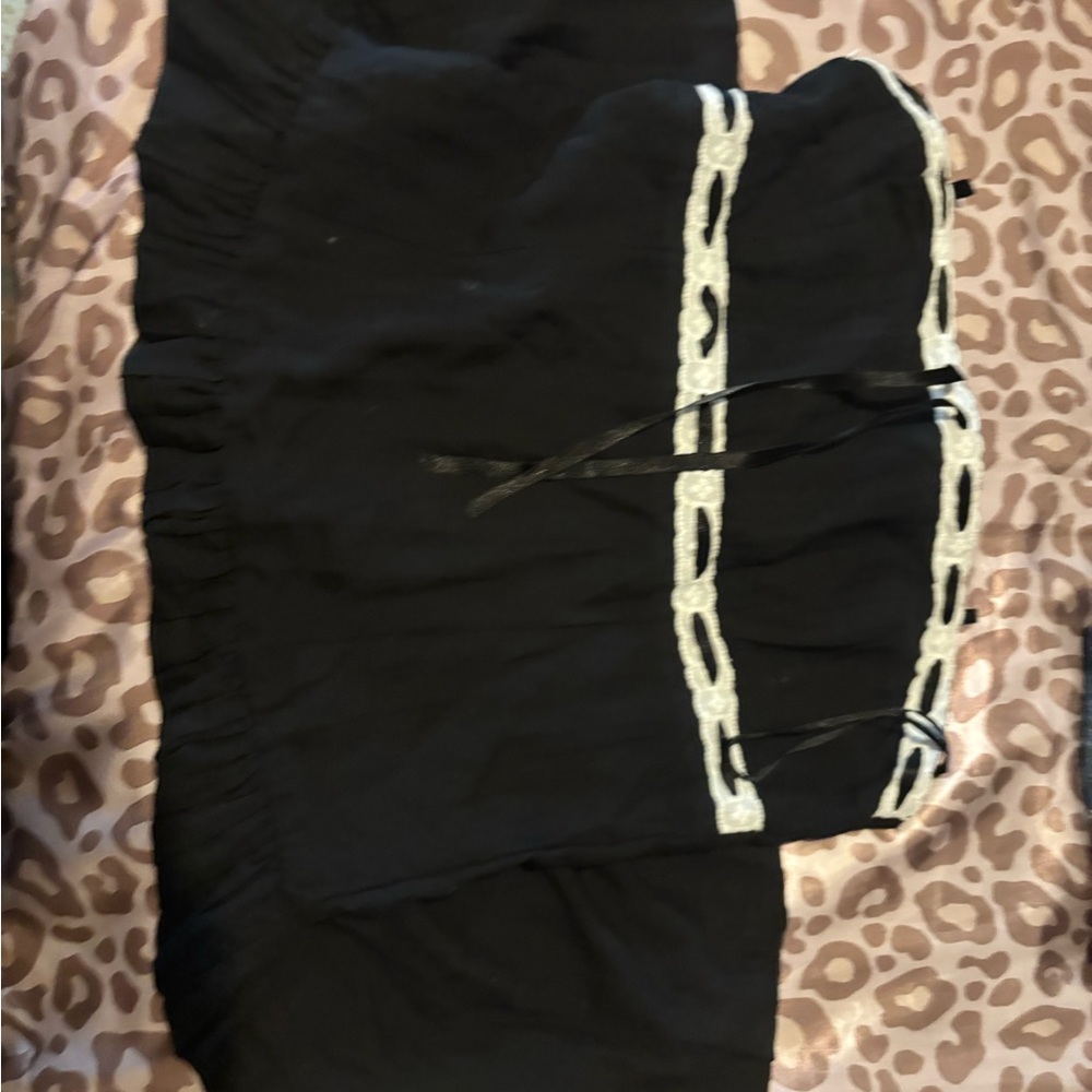 black dress